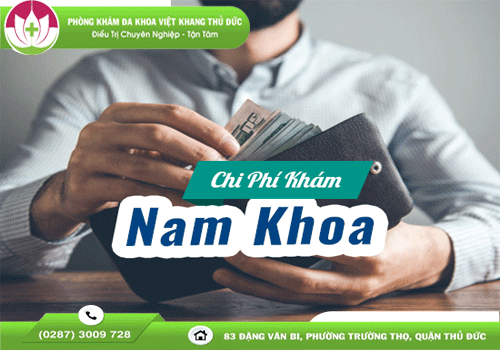 Chi phí khám nam khoa có mắc không?