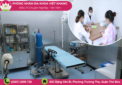 Đình chỉ thai an toàn tại Phòng khám Đa khoa Việt Khang Thủ Đức 