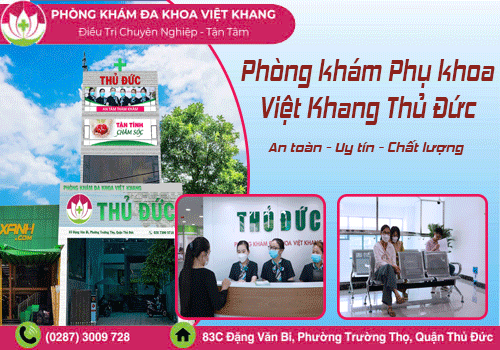 Phòng khám phụ khoa Việt khang Thủ Đức 