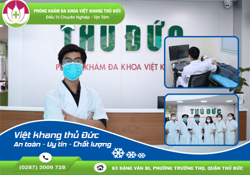 Thăm khám nam khoa chất lượng tại Đa khoa Việt Khang Thủ Đức